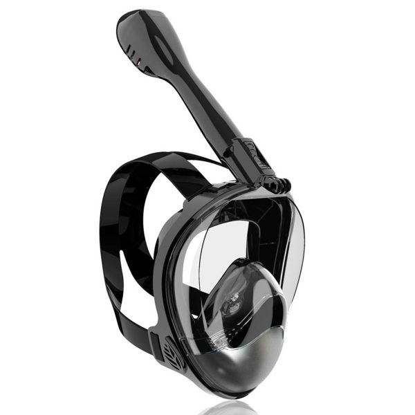 Full Face Snorkel Mask with Camera Mount & Anti-Fog Design