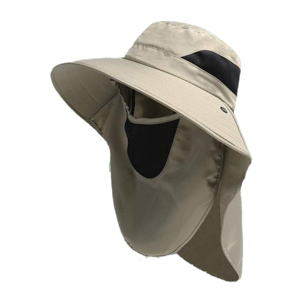 Fishing Hat With Neck Flap And Sun Protection