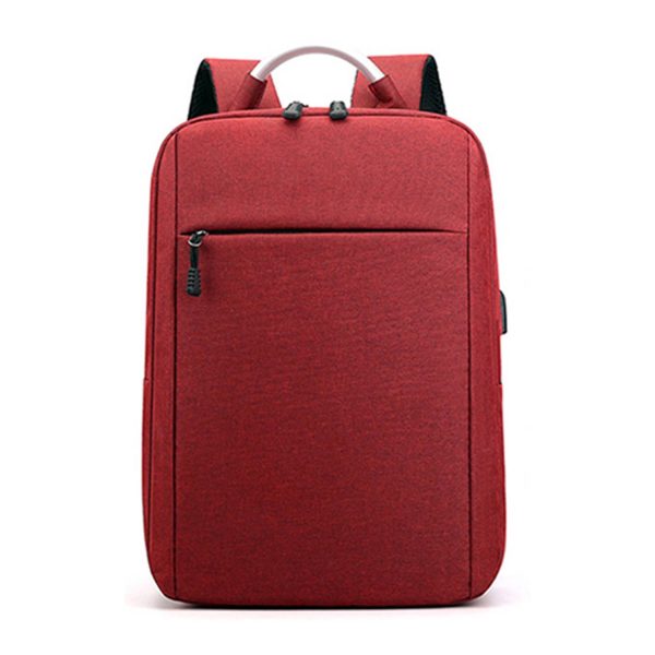 Oxford Backpack Laptop Bag for Travel With Charging Port - Image 2