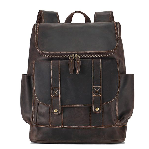 Leather Backpack for Men