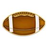Alloy Double Sword Cross Baseball Football Game Badge - Image 3