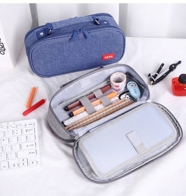 Canvas Pencil Case Bag - Image 5