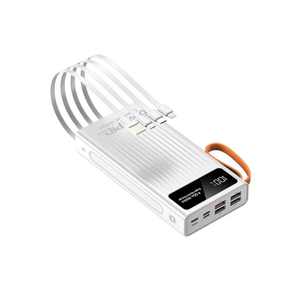 66W Portable Fast Charging Power Bank W/ Light