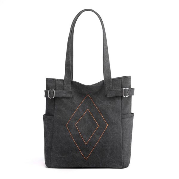 Large Capacity Canvas Shoulder Tote Bag for women - Image 5