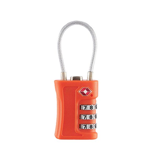 Tsa-Certified Steel Cable Combination Lock - Image 11