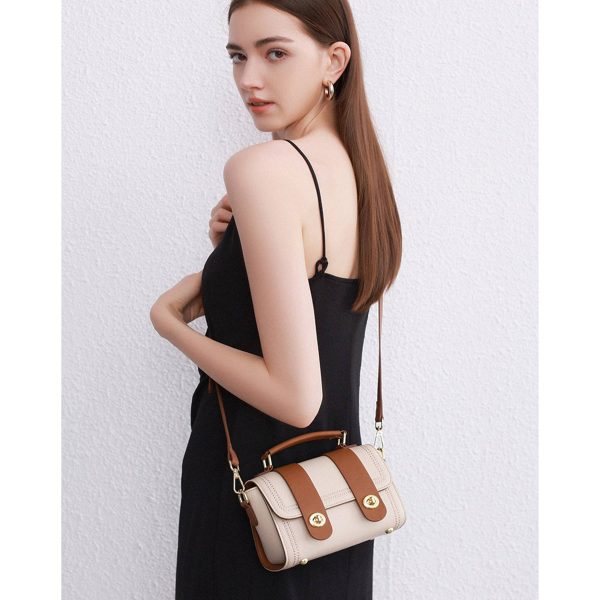 Genuine Leather Carry shoulder cross-body bag - Image 3
