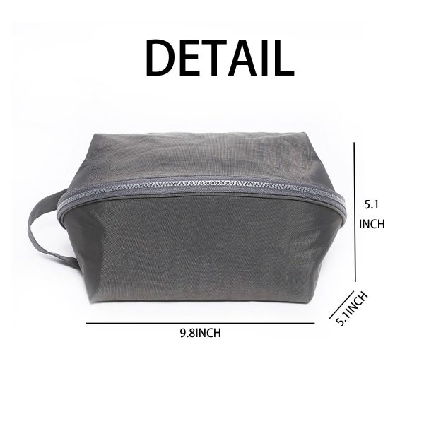 Polyester Large portable underwear storage cosmetic bag - Image 4