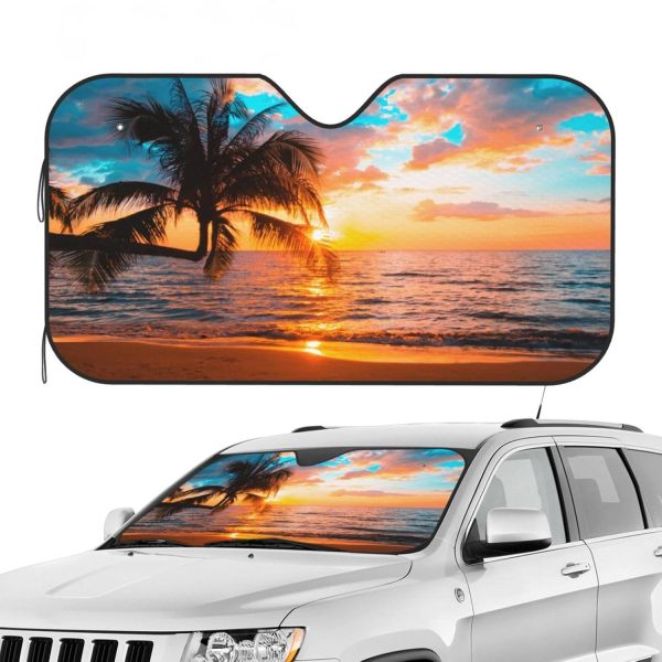 Custom Full Printing Car Windshield Sun Shade - Image 2