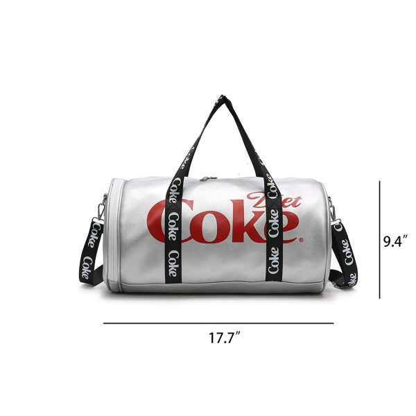 PU Leather Gym Duffel Bag - Image 3