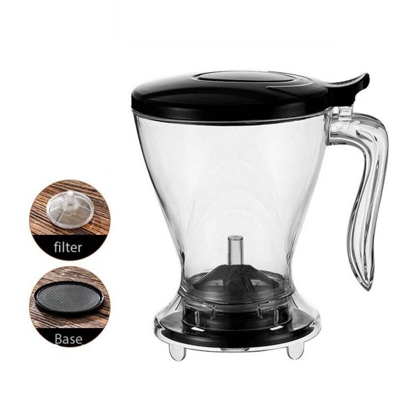 Manual Clear Plastic Coffee Filter - Image 5