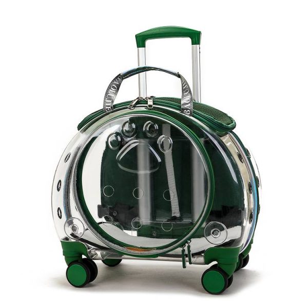 Full Transparent Pet Trolley Box Dog Bag - Image 8