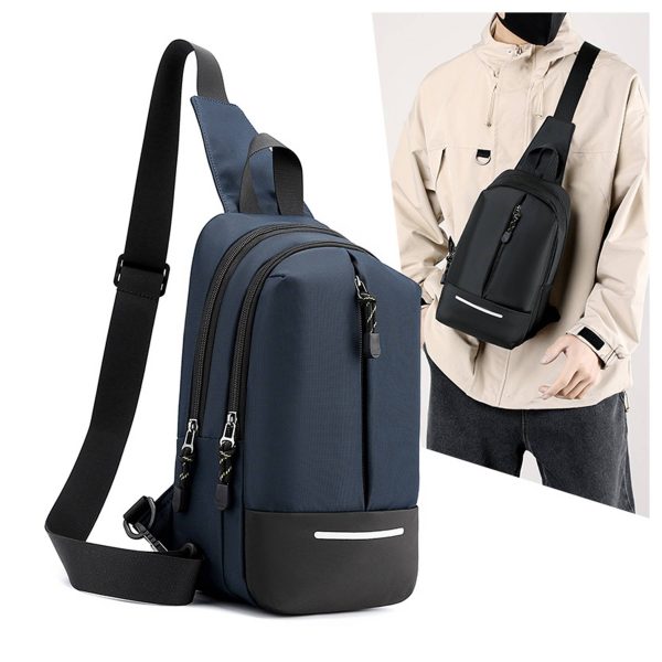 Oxford Lightweight Black Cross-body Bag - Image 6
