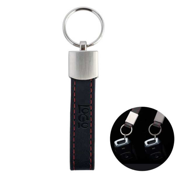 PU Leather Car Keychain