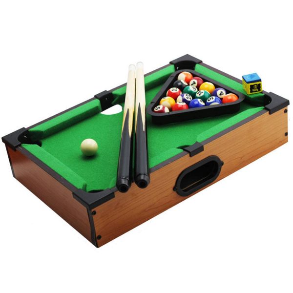Kids Mini Educational Desktop Pool Table Set - Image 2