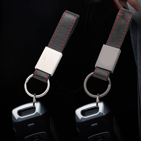 PU Leather Car Keychain - Image 6