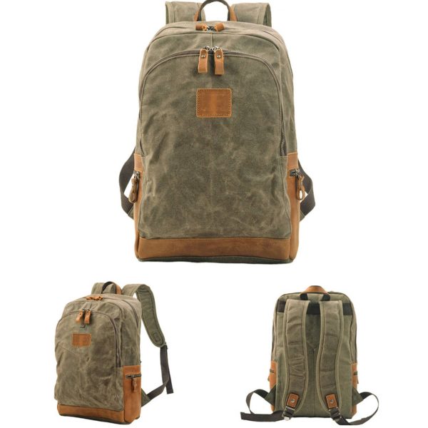 Canvas Waterproof Mountaineering Bag - Image 6