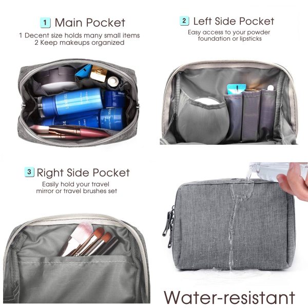 Polyester Travel Toiletry Bag for Men and Women - Image 5