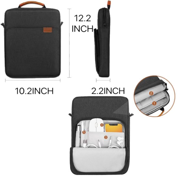 Waterproof casual computer cross-body bag - Image 5