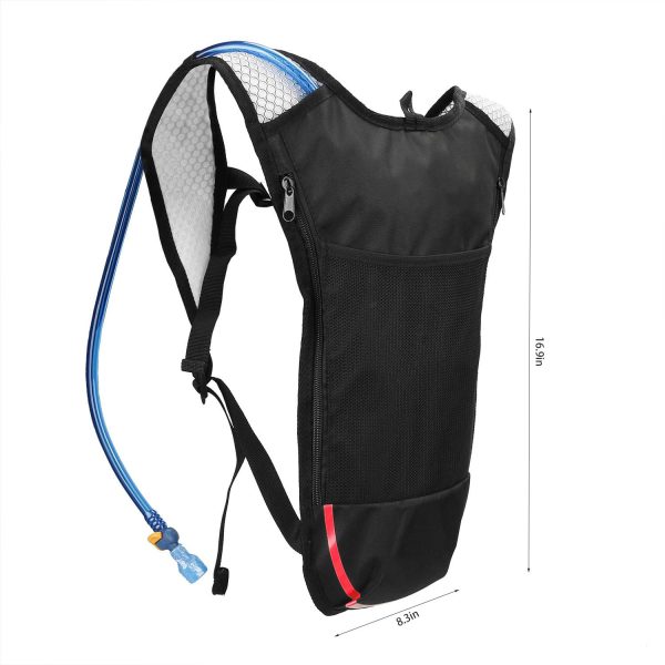 2L Hydration Pack Nylon Water Backpack for Hiking Biking - Image 5