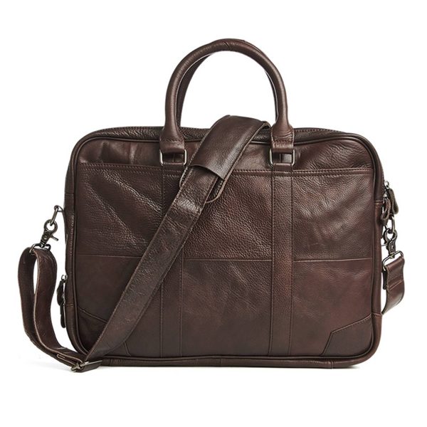 Men's Leather Messenger Bag