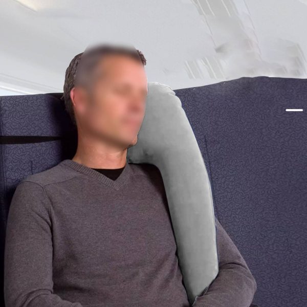 Inflatable Travel Neck & Body Pillow - Image 7