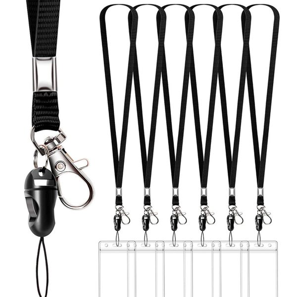 Waterproof Clear ID Card Holder W/ Lanyard - Image 3