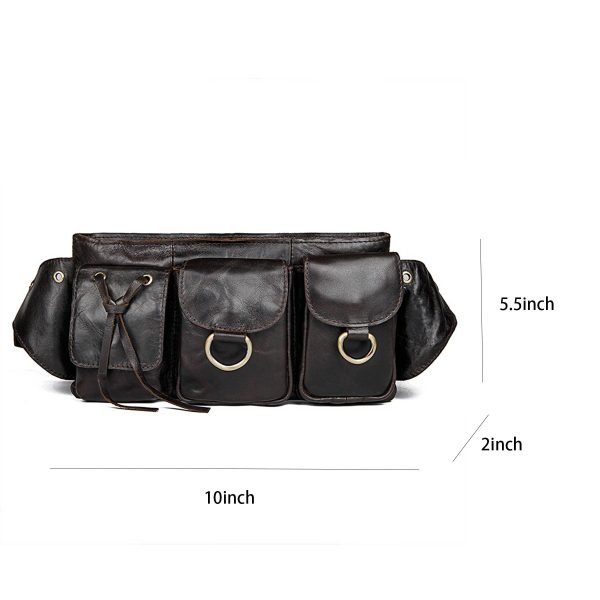 Leather Waterproof Fanny Bag - Image 4