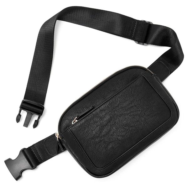 PU Mini Everywhere Crossbody Waist Bag - Image 3