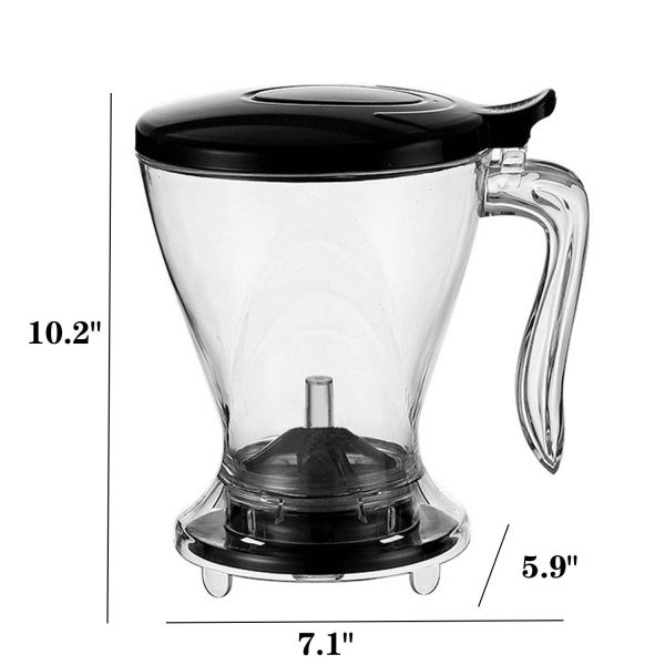 Manual Clear Plastic Coffee Filter - Image 4
