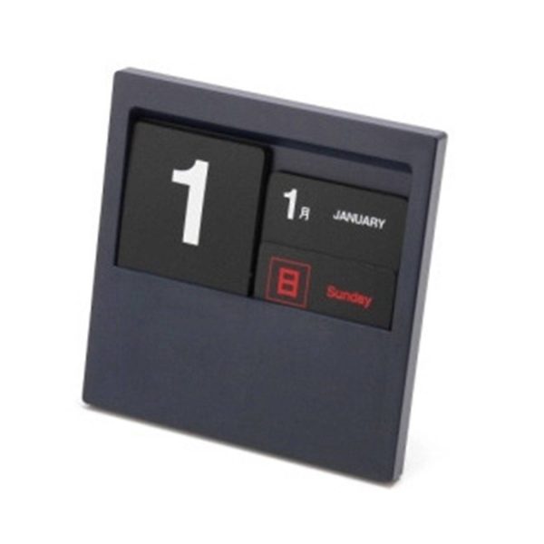 Plastic Card Slot Desktop Calendar - Image 3