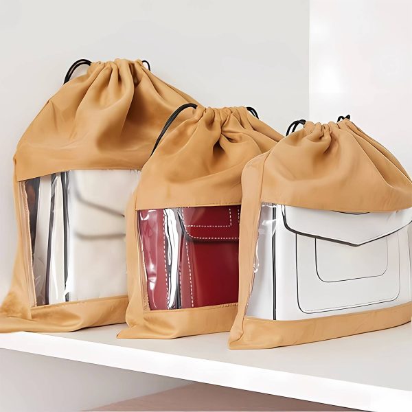Drawstring Bags W/ Clear View Window - Image 5