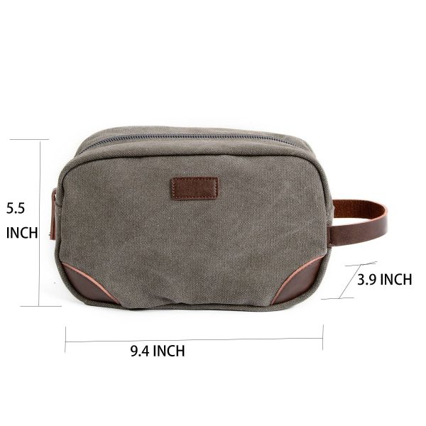 Canvas Toiletry Bag - Image 5