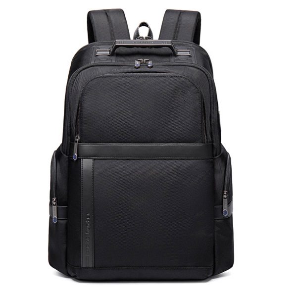 Polyester Multicolor Backpack with USB ChargerPort - Image 2