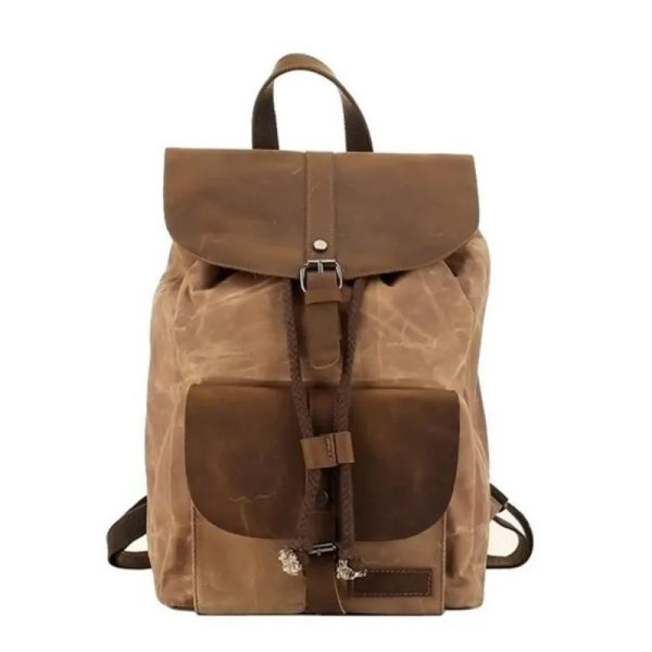 Waterproof Canvas Backpack - Image 3