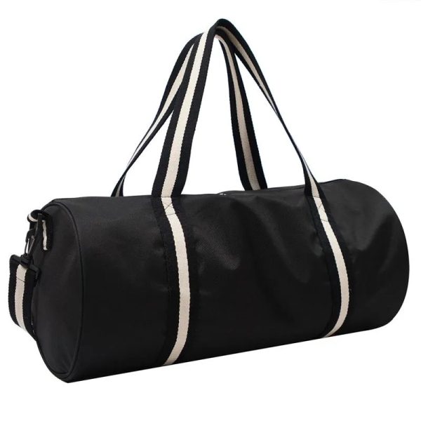 Striped Handle Duffel Bag - Image 3