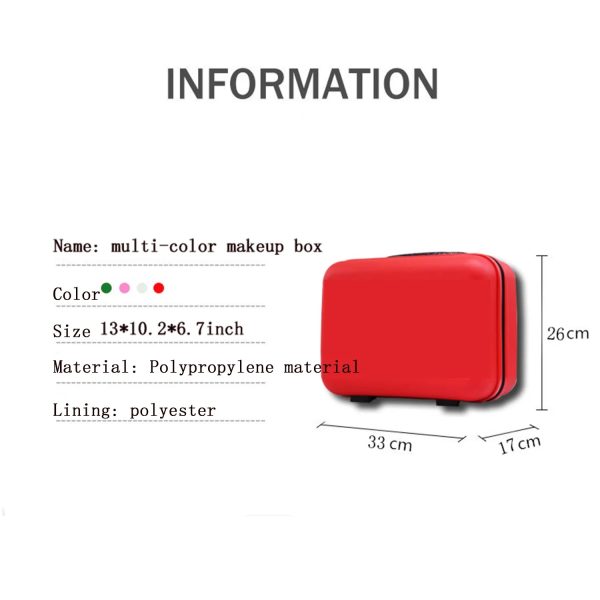Waterproof Zippered Travel Suitcase - Image 5