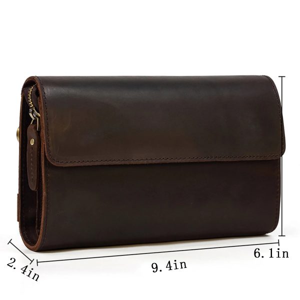 Genuine Leather Retro Men'S Multifunctional Wallet - Image 4