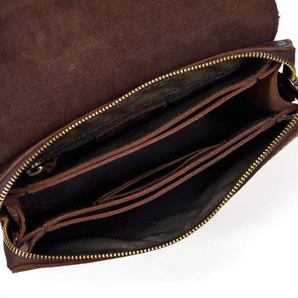 Genuine Leather Retro Men'S Multifunctional Wallet - Image 5