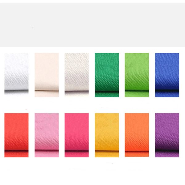 Cotton And Linen Drawstring Canvas Bag - Image 4