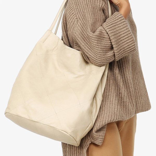 Genuine Leather Bucket Bags for Women - Image 3