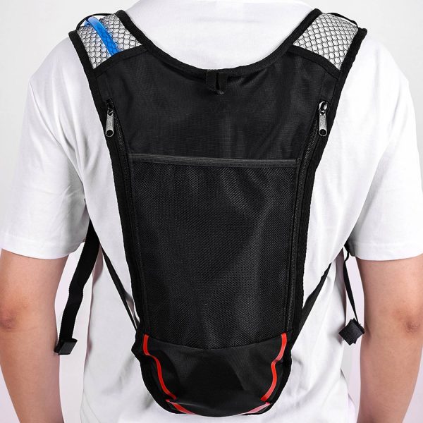 2L Hydration Pack Nylon Water Backpack for Hiking Biking