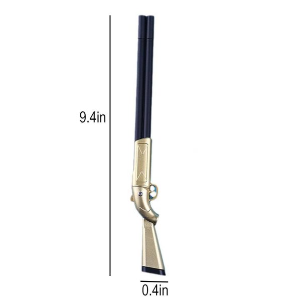 Dual Barrels Rifle Gun Shaped Gel Pen - Image 8