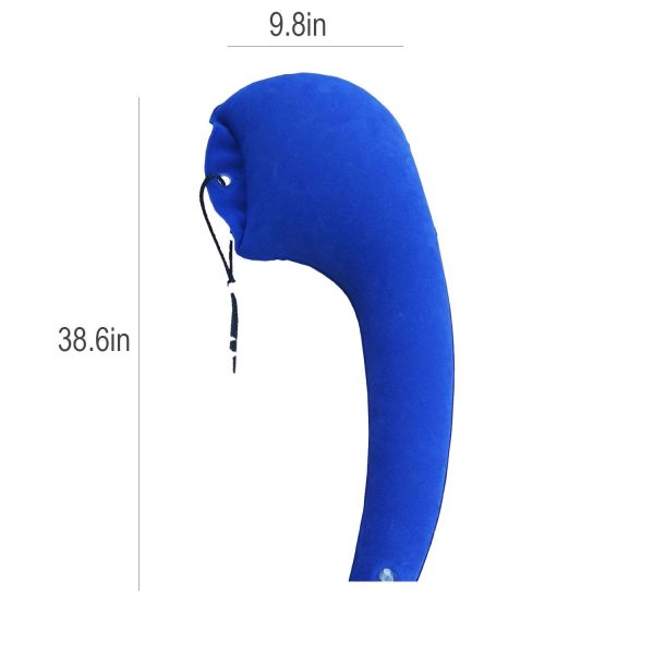 Inflatable Travel Neck & Body Pillow - Image 4