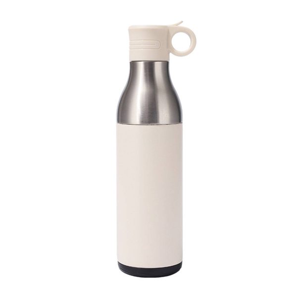 17oz Stainless Steel Insulated Bottle Cooler w/ Straw - Image 6