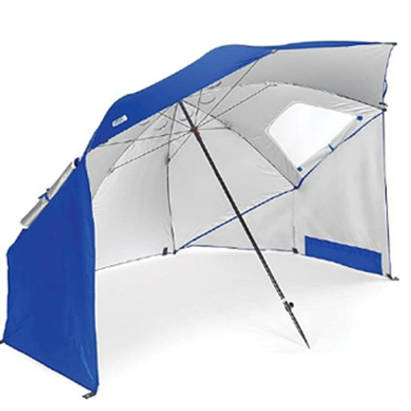 Portable Mesh Window Beach Umbrella Tent - Image 2