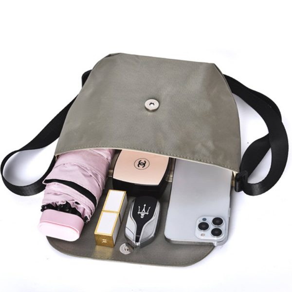 Waterproof Nylon Crossbody Bag - Image 5