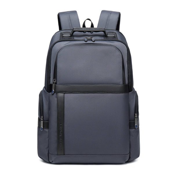 Polyester Multicolor Backpack with USB ChargerPort - Image 3