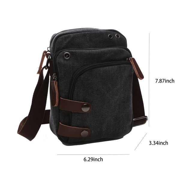 Canvas wearable Cross-body bag - Image 7