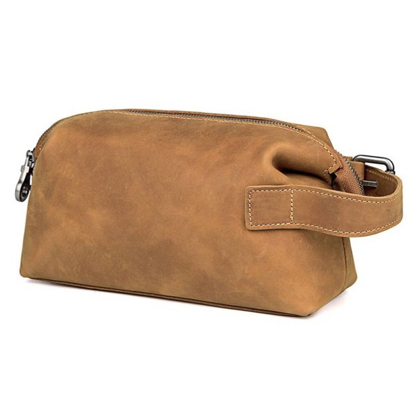 Leather Wearable Cosmetic bag - Image 2