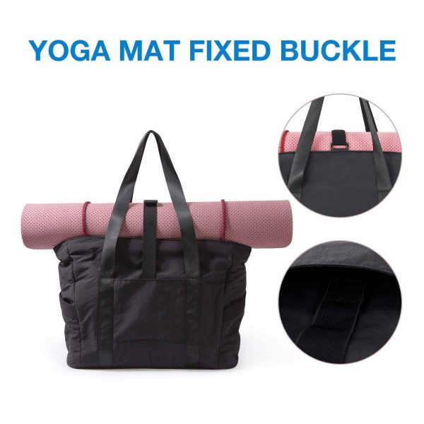 Portable High-Capacity Waterproof Computer Yoga Mat Tote Bag - Image 2